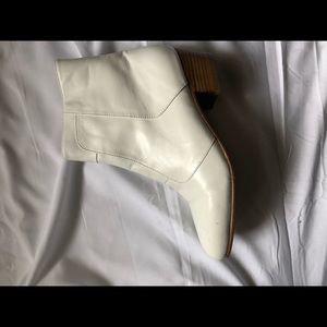 Giorgio Brituni White Leather Boots